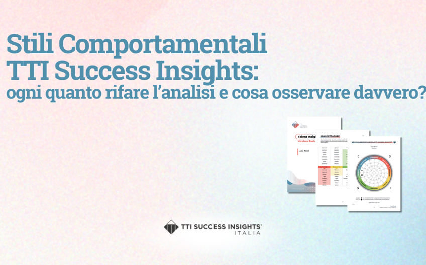 Stili Comportamentali TTI Success Insights